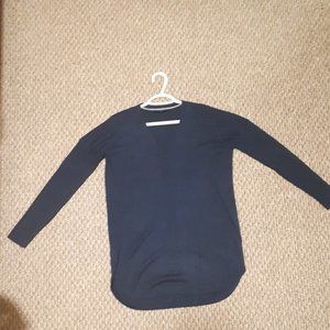 Blue tunic sweater NWOT